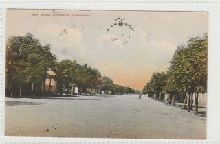 Vintage Postcards Main St Charliville Qld