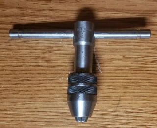 Vintage Craftsman No.  4067 Tap Wrench W/ T Handle Made In Usa