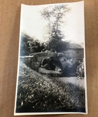 T) Photo China 13,  5x8,  5cm Shanghai Soochow Creek 1921 P