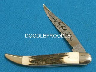 Nm Vintage Parker Gen Stag Saturday Night Special Toothpick Tickler Knife Knives