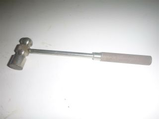 Vintage All Metal Small 9 Oz Ball Peen Hammer Gunsmith Machinist Jeweler 