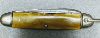 Vintage Pocket knife - Hibbard Spencer Bartlett & Co - 4 Blade 