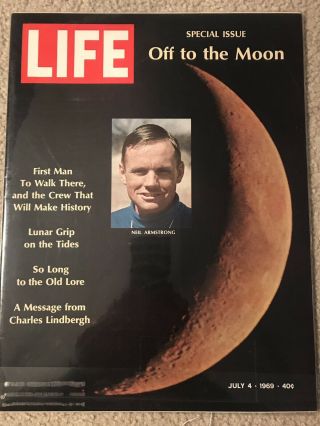 Moon Landing - Life Magazines - 4 Vintage Editions - June,  July,  August 1969 3