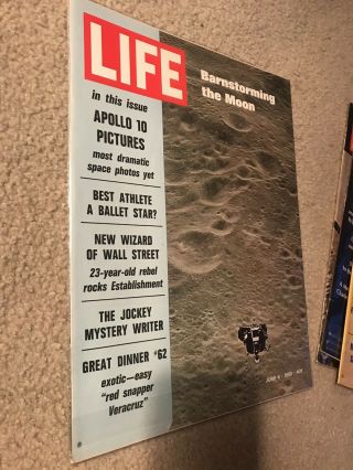 Moon Landing - Life Magazines - 4 Vintage Editions - June,  July,  August 1969 6