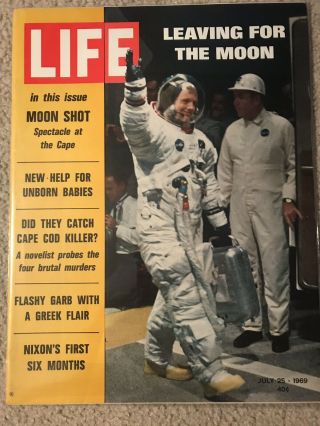 Moon Landing - Life Magazines - 4 Vintage Editions - June,  July,  August 1969 7