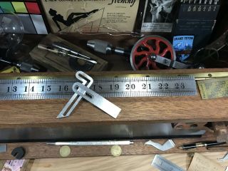 Antique Tool: Brown & Sharpe Universal Bevel - Machinist Milling Metalwork 5