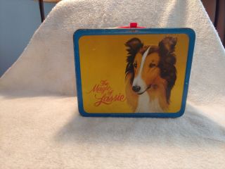 Vintage " The Magic Of Lassie " Lunchbox,  No Thermos,  King Seeley,  1978