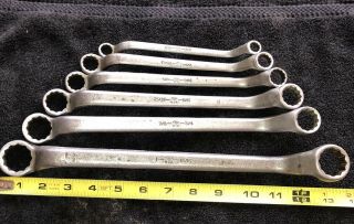 6 - Vintage/antique Williams 12 Pt.  Boxed End Wrenches