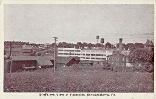 The Factories Of Stewartstown Pa Old