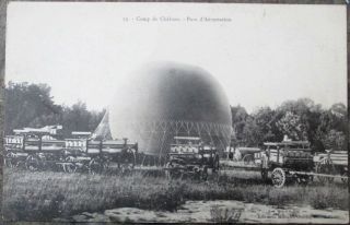 Hot Air Balloon 1903 French Aviation Postcard - Parc D 