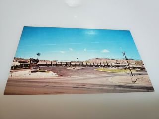 Vintage Route 66 Postcard Of Hill Top Motel In Kingman Arizona Hwy 66