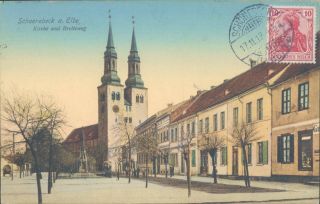 Germany Set Of 11 Old Postcards 1910s - Stamps