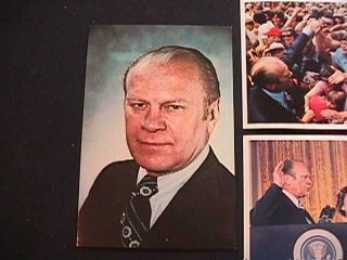 GERALD R.  FORD,  38TH PRESIDENT OF THE U.  S.  POSTCARDS & PHOTO CARDS 2