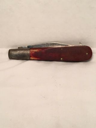 Vintage Case Xx 6143 Single Blade Large Folding Pocket Knife