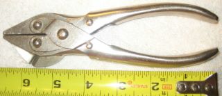 Vintage Sargent,  Tool 6 1/2 ",  Bernard Parallel Jaw Pliers Wire Cutters,  Usa