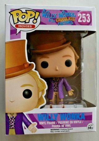 2016 Funko Pop Willy Wonka & The Chocolate Factory Willy Wonka 253