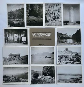 Early Photographs Of American West Fotofolio 12 Card Set.  O 