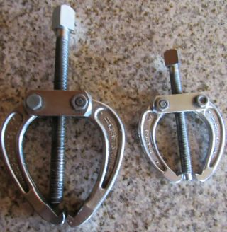 2 Vintage Craftsman 2 - Jaw Gear / Bearing Pullers Usa 9 - 46901 & 9 - 46941