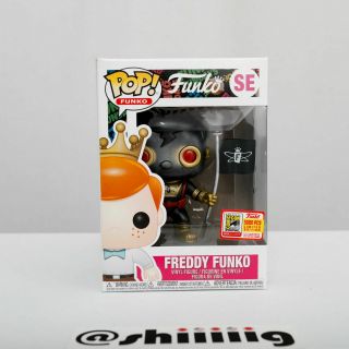 Funko Pop Black Gold Astronaut Space Robot Freddy Funko Sdcc 2018 Fundays 5000