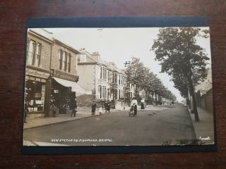 Op Postcard,  Station Road,  Fishponds,  Bristol.  Un Posted.  C1900.