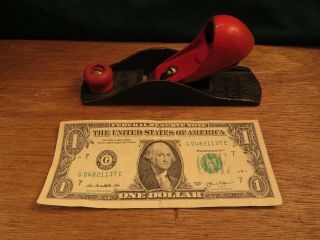 Antique Vintage Wood Block Plane - AMER.  TOOL & FDRY.  CO.  Old USA Tools 2