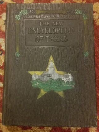 The Encyclopedia Of Texas Vol 2 1920 