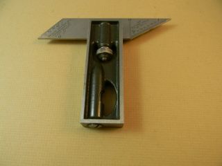 Vintage Lufkin Square,  Level,  And Cutting Angle Gage For Drill And C/sinks