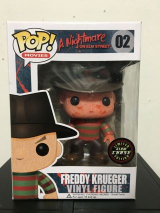 Funko Pop A Nightmare On Elm Street Freddy Krueger Glow - In - The - Dark Chase