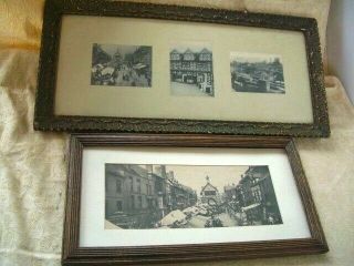 Framed Vintage Black & White Photos Of Bridgnorth Area