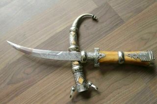 Vintage Khanjar Dagger Jambiya Knife Sword Koummya Handmade Knife