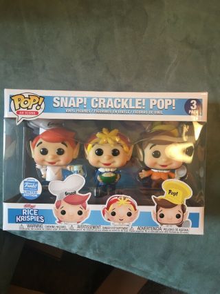 Snap Crackle Pop Funko Limited Edition