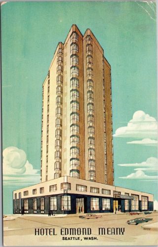Hotel Edmond Meany - Art Deco Style - Artist Signed Witt