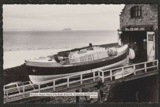 1950 Weston Mare Lifeboat Station Calouste Gulbenkian Real Photo Postcard