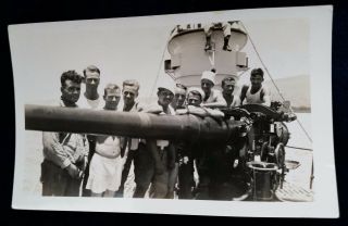 World War II Navy Many Sailor Names Ship Launch Huge Fish 22 pictures 2