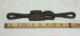 Vintage Wood Double Blade Draw Pane Spoke Shave / Wood Tool