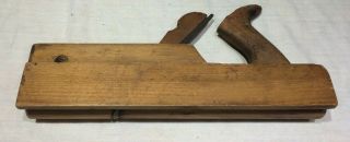 Antique Wooden Moulding Plane / Vintage Woodworking Tool 2
