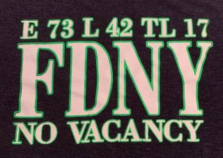 Fdny Nyc Fire Department York City T - Shirt 2xl Ny E 73 South Bronx