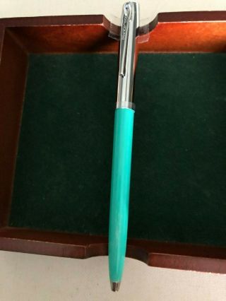 Fisher Space Pen - Aqua & Chrome Ballpoint Pen