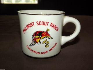 Vintage Bsa Boy Scouts Coffee Mug Philmont Scout Ranch Cimarron Mexico Nm