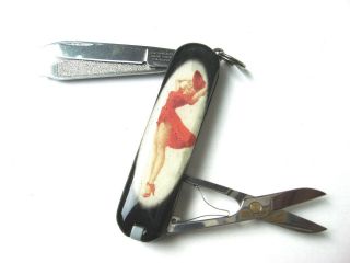 Victorinox Classic Swiss Army Knife - Pin Up Girl -