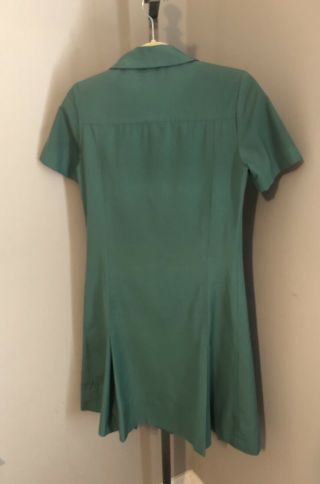 Vintage 1970s Girl Scout Leader Uniform Dress Size 6 Small USA EUC 2
