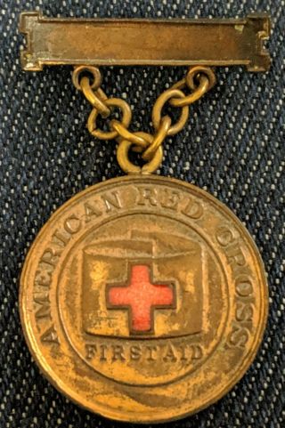 American Red Cross - First Aid Medal - 1920s