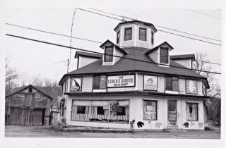 Rppc - The Circus House Restaurant In Homer Ny Old