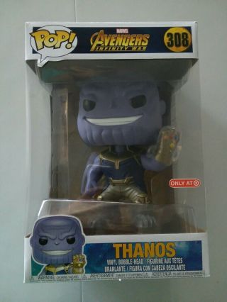 Funko Pop Marvel Avengers Infinity War 10 Inch Thanos Target Exclusive