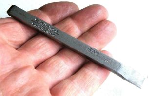 Vintage Moore & Wright Surecut Chisel 4 1/4 Inches Long 3/8 Wide.