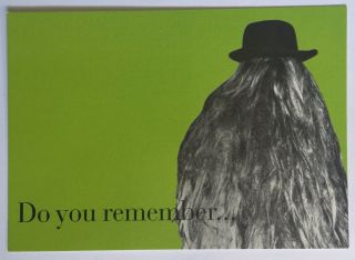 Do You Remember Tv?,  Postcard,  Featuring Cousin Itt From The Addams Family