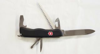 Victorinox Swiss Army Trekker Multi - Tool Pocket Knife / Black / De - Gm