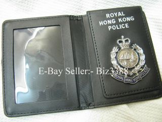 British Colonial Royal Hong Kong Police Warrant Card Holder