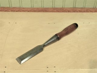 Vintage Stanley No.  750 ? Bevel Edge Socket Chisel Woodworking Carpentry Tool 1 "