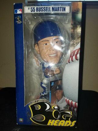 Rare Los Angeles Dodgers 55 Russell Martin Forever Collectibles Package